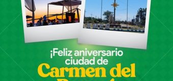 ¡Feliz Aniversario N° 180 Distrito de Carmen del Paraná!